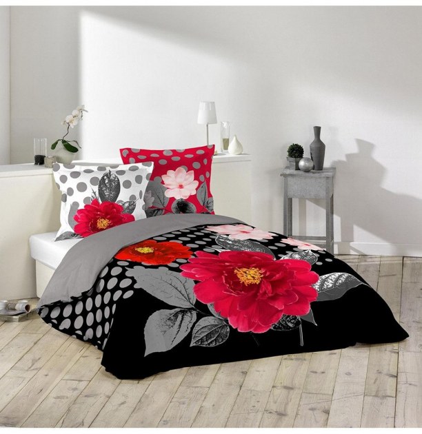 Parure De Lit Personnes Isis X Cm Coton Destockage Grossiste