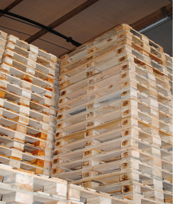 Palette En Bois 800x1200 Lot De 100 Palettes Destockage Grossiste 8019