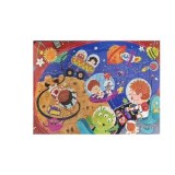 Puzzle enfant espace 40 pièces - Fantastique - 100% carton - Mixte - A partir de 3 ans