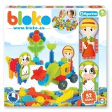 Jeu d'assemblage - BLOKO - Coffret de 50 BLOKO et 2 figurines Ferme - Dès 12 mois