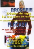 BRODERIE FLOCAGE