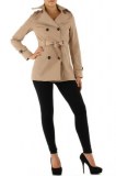 Lot Trench Femme Beige et Noir de Marque GLADIES NEUF BRADÉ