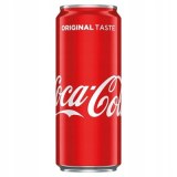 Coca cola (gamme complete de saveurs) 330ml can slim