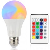 AMPOULE RGB LED + TÉLÉCOMMANDE 9W E27 LAMPE DISCO TQ-C3-03