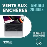 APPLE - HP - DELL - ACER - VENTE AUX ENCHERES PUBLIQUES EN LIVE