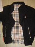 Veste burberry noir  reversible Taille L, 44eur unité