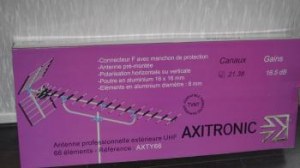 Antenne axitronic 1000 pieces