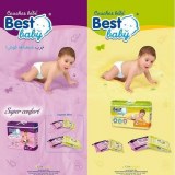 Couches Bébé, lingettes et Serviettes Féminines