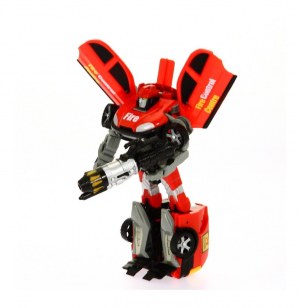 Robot Voiture Transformable Red Fire