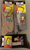 Lot de 100 paires de chaussettes licence SIMPSONS