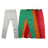 Lots pantalon slim couleurs 2/6 ans