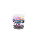 Sable magique pot 400g + 4 moules