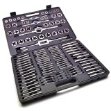 SET DE TARAUDS ET FILIÈRES KM-110 PCS METRIC TAP AND DIE SET