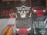 Lot de Tshirts Mitchell & Ness destockage