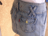 MINI JUPE JEANS