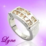 BAGUE ARGENT STERLING 925/CZ