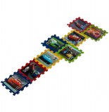 Tapis marelle en mousse - cars - puzzle géant