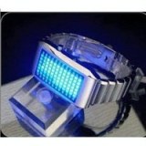 Grossiste montre watch métallique a led