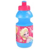 Gourde 400 ml bleue - la reine des neige - disney