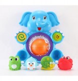 Coffret pour le bain avec accessoires - eléphant - jouets enfants