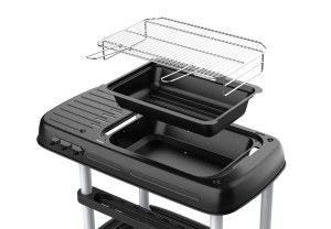 Barbecue XL à Charbon de bois sur Chariot XL1 HYBA € 70