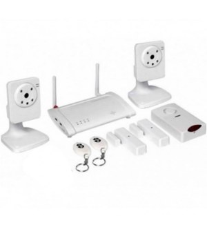 LOT EN DESTOCKAGE Système Alarme et video Surveillance Wifi Maison Connecté Pack