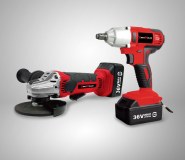 CORDLESS ANGLE GRINDER/ CORDLESS IMPACT WRENCH