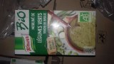 Soupe knorr bio moulinet de légumes verts touche de basilic bio