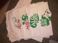 TEE SHIRT ALGERIE 2010