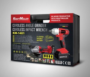 CORDLESS ANGLE GRINDER/ CORDLESS IMPACT WRENCH