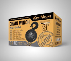 3D - KM-1444 Chain winch