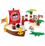 Bateau de pirate - jeux de construction