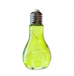 Lampe ampoule microled - vert - luminaire