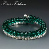 Bracelet Perle et Strass de Verre