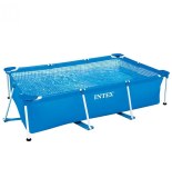 Piscine tubulaire rectangulaire - metal frame - 2,60 x 1,60 m x 0.65 m