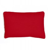 Coussin - 30 x 50 cm - rouge