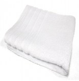 Drap de bain vitamine - 90 x 150 cm - eponge - blanc