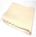 Drap de bain vitamine - 90 x 150 cm - eponge - naturel