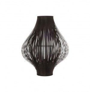 Lampe à poser pliante - yisa - h 44 cm - noir