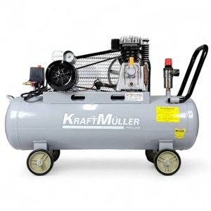 Compresseur 100Litres 3CV KRAFTMULLER - Capacité cuve: KM-100L