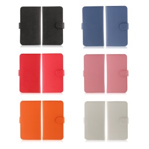 Déstockage Etui en portefeuille à rabat en simili cuir pour smartphone universel ( jusq...)