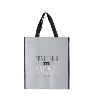 Lunch bag - 32 cm x 36 cm - sac fraîcheur - gris