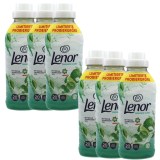 Pack Adoucissants LENOR Vert Fraîcheur Intense - 60 à 120 lavages