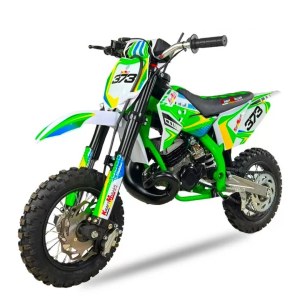 Pit bike 50 ITALJET Renforcé replica 2temps roue 10/10" Vert.