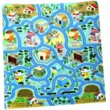 Tapis de jeu circuit de route en mousse - jeu pour enfant