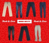 Lot d'environ 60 jeans miss sixty