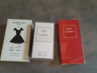 Lot EDT et EDP Cartier et Petite Robe Noire