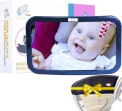 Miroir Auto Bebe XXL Retroviseur Voiture Lot de 415 miroirs avec pare soleil