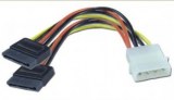 CABLE Y pour double alimentation SATA