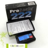 LOT DE 10 BALANCES ELECTRONIQUES PROSCALE 222 : 89 €